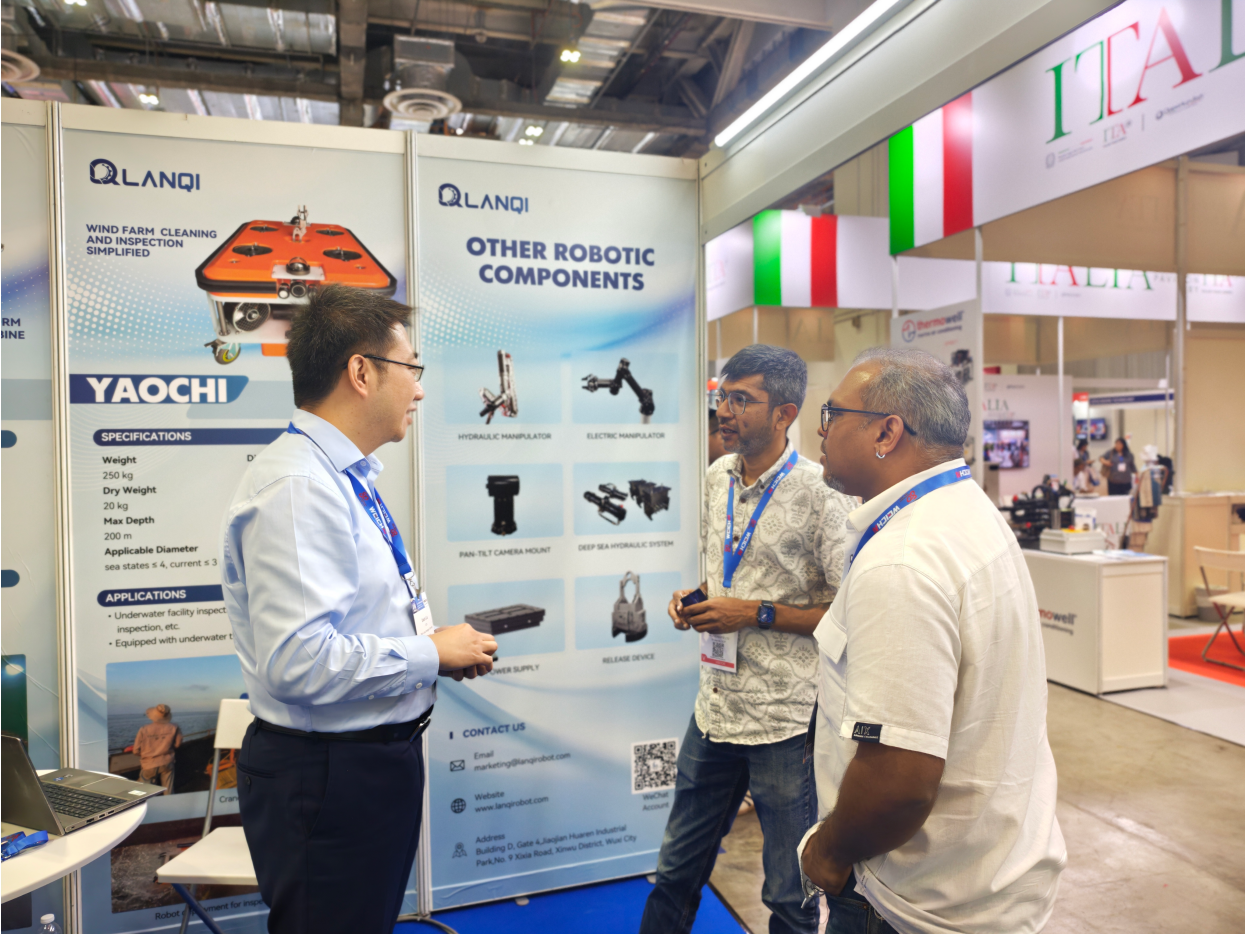 Lanqi Intelligence’s “Underwater Trio” Steals the Show at APM 2026, Showcasing China’s Smart Manufacturing Edge